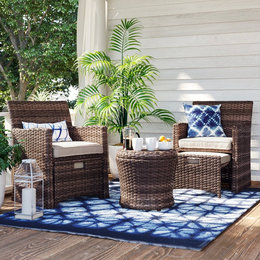 This Target patio furniture is a small garden owner’s dream and it’s