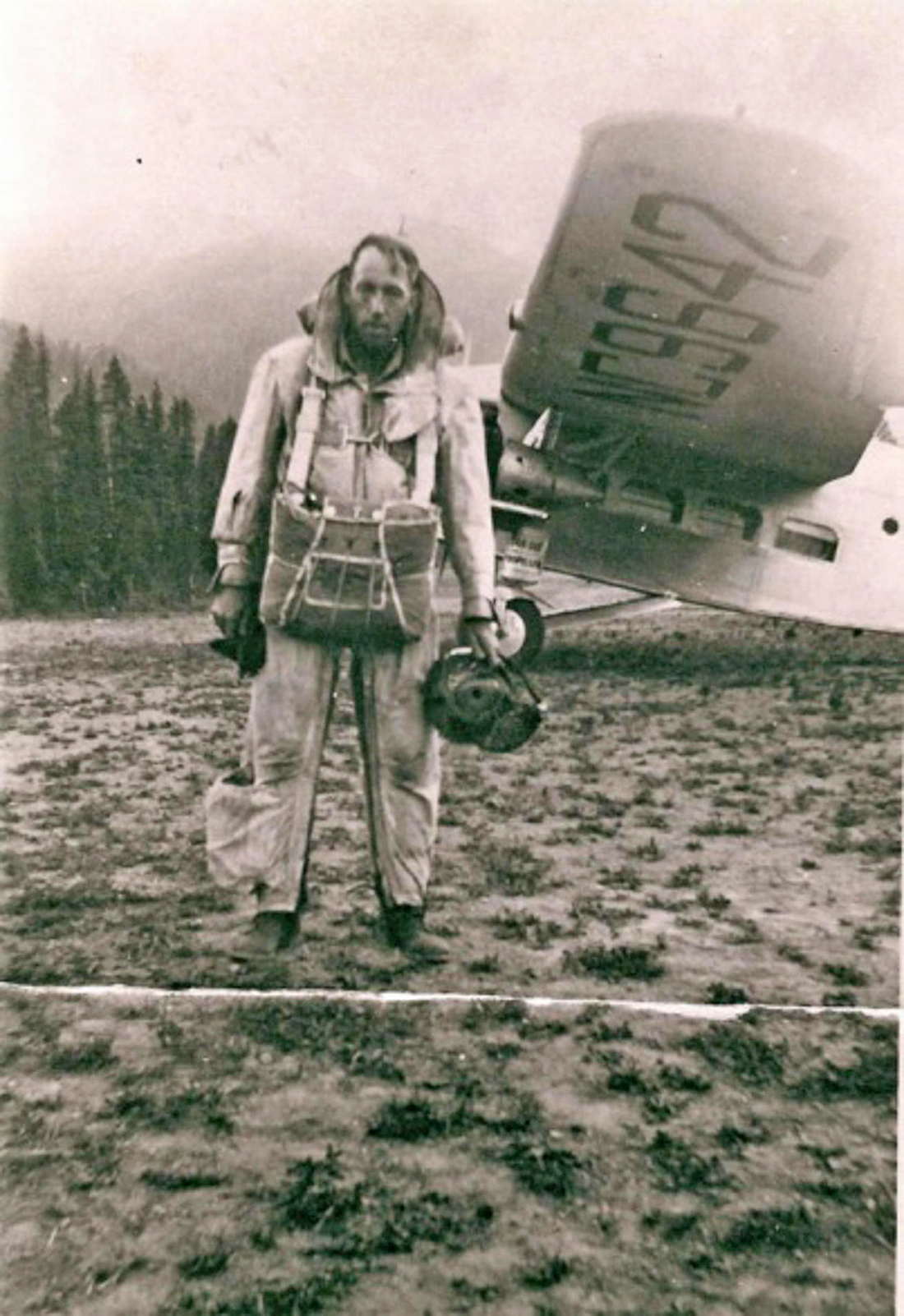 On July 12, 1940, two men put this training to use as the first smokejumpers to parachute into a blaze in Idaho&rsquo;s Nez Perce National Forest. Rufus Robinson was the first out the door, followed soon after by Early Cooley, according to a 2009 obituary of Co