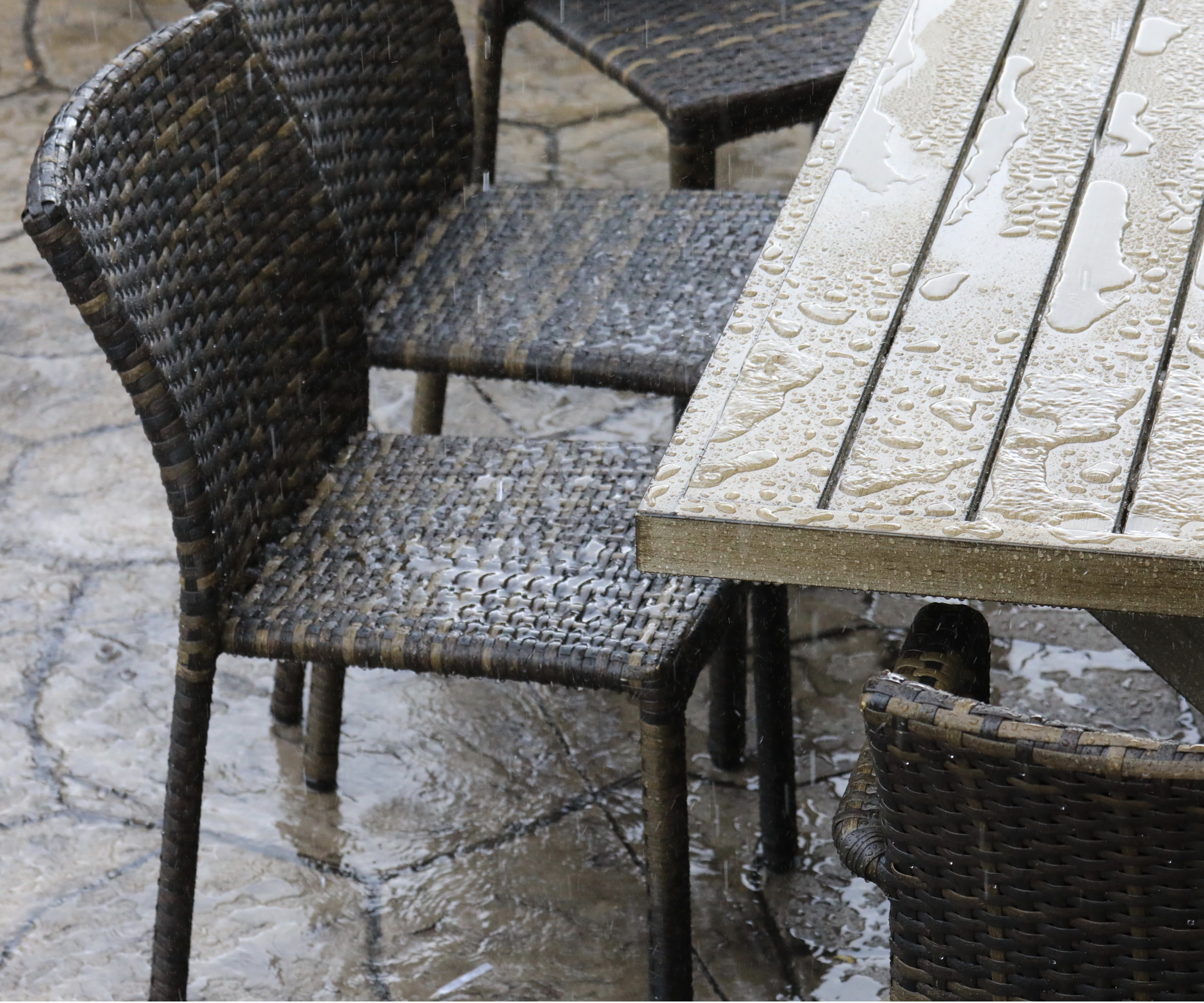 Can you leave outdoor furniture in the rain? Homes and Gardens