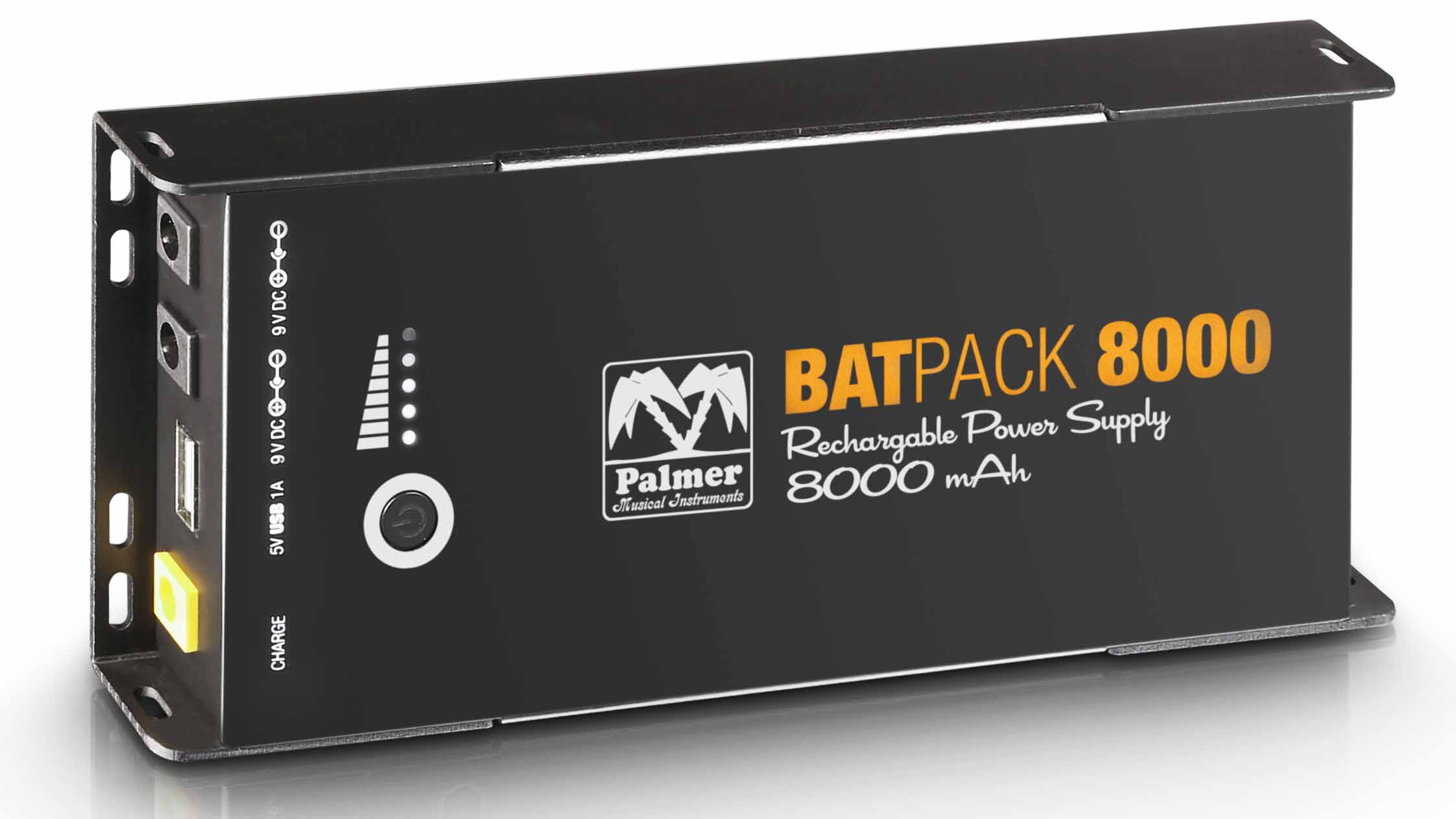 Palmer releases Batpack rechargeable pedal power supplies with enhanced