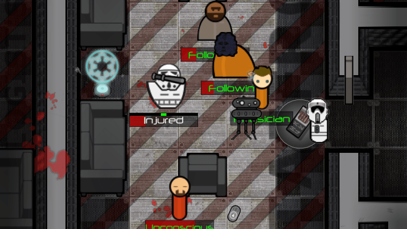 Busting out of a Star Wars jail in Prison Architect's