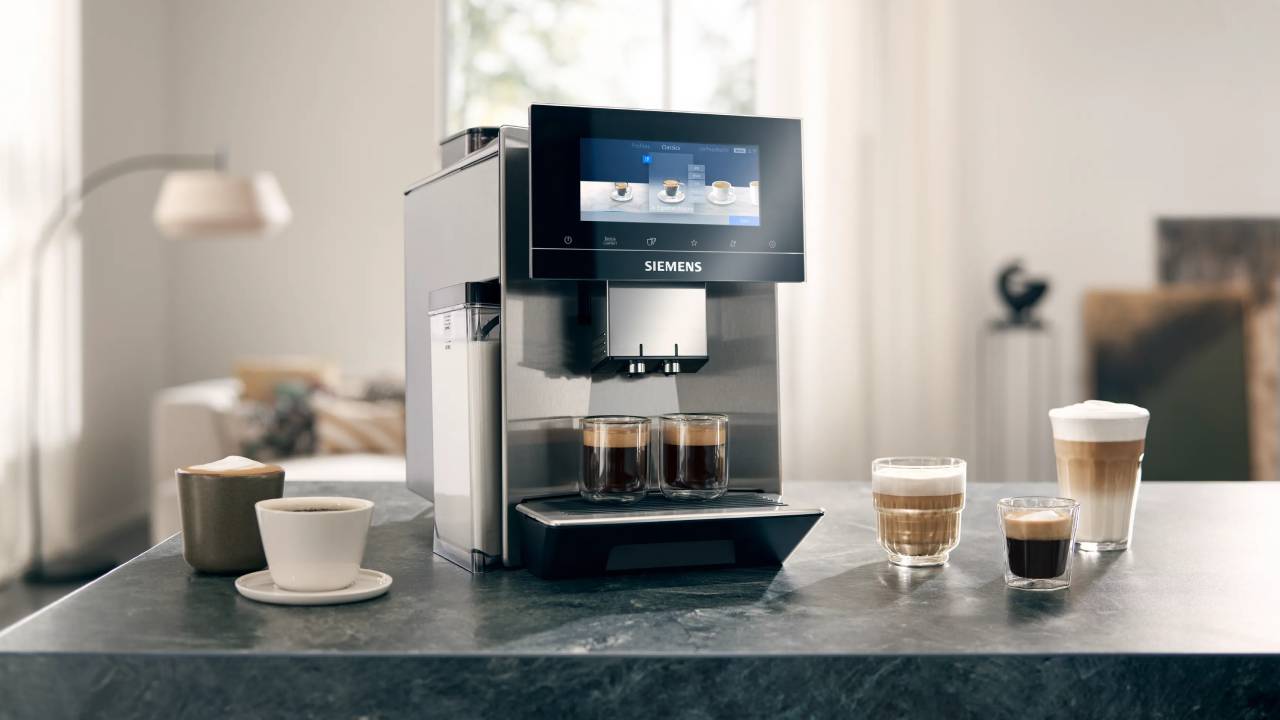 Siemens new bean to cup coffee machine can make your brew from your