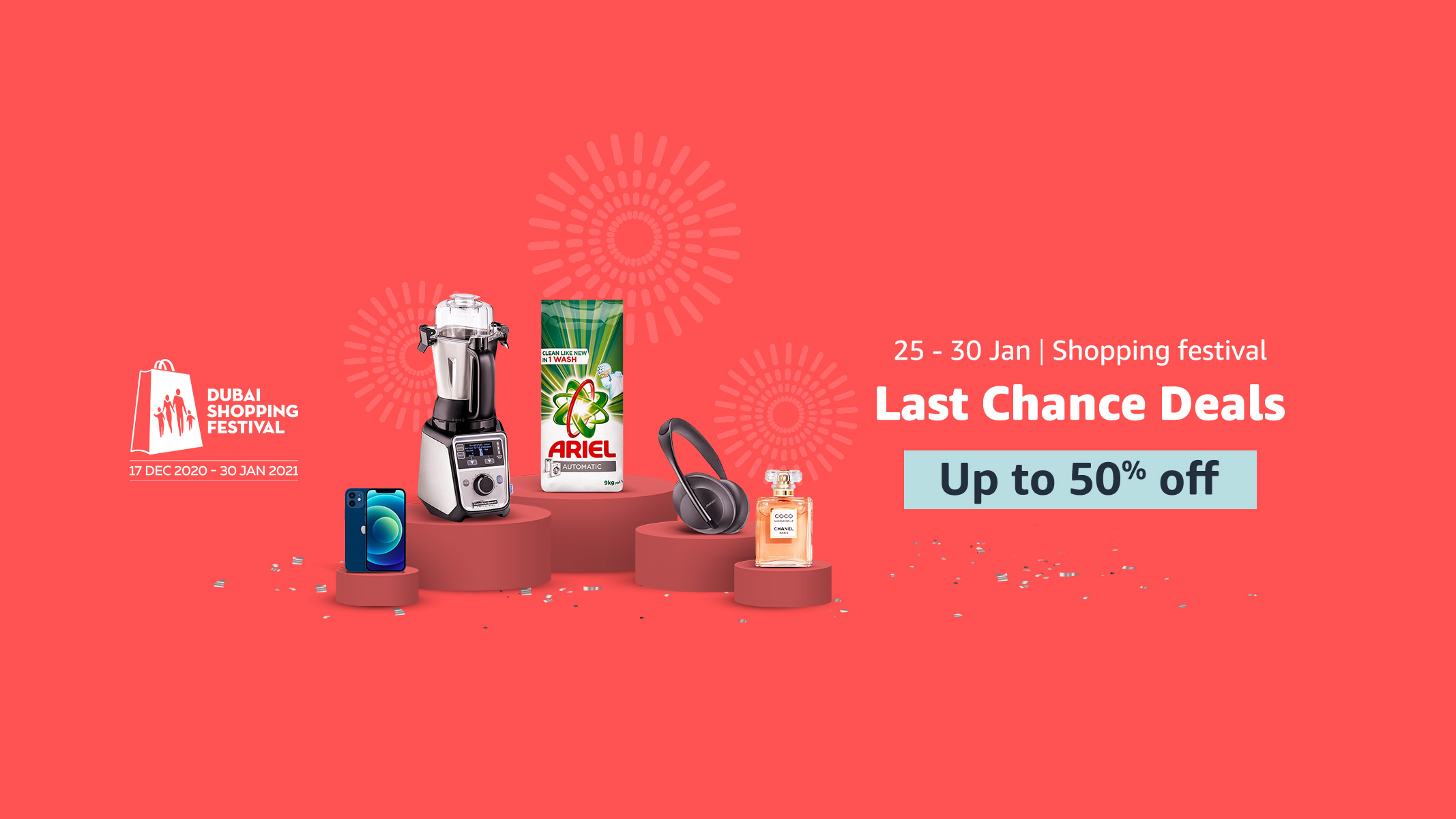 Best Amazon UAE deals for DSF grab the best deals during Dubai