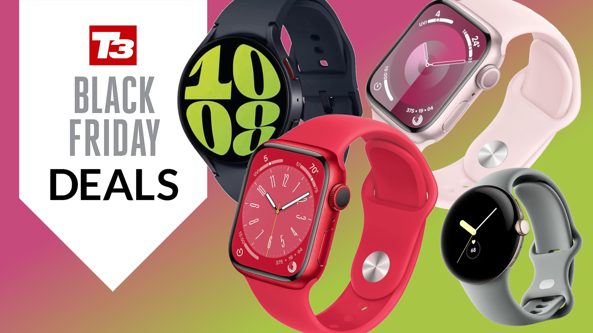 These are the best smartwatch deals you'll find this Black Friday T3