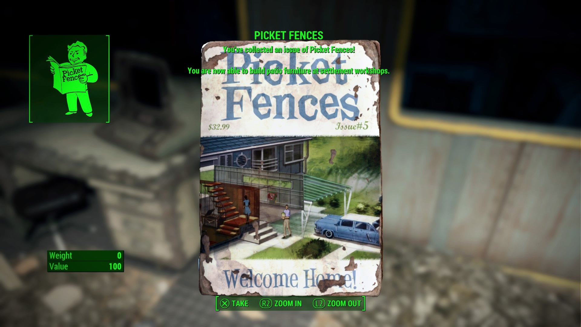 Fallout 4 Picket Fences Fallout 4 Comic Book and Magazine Locations