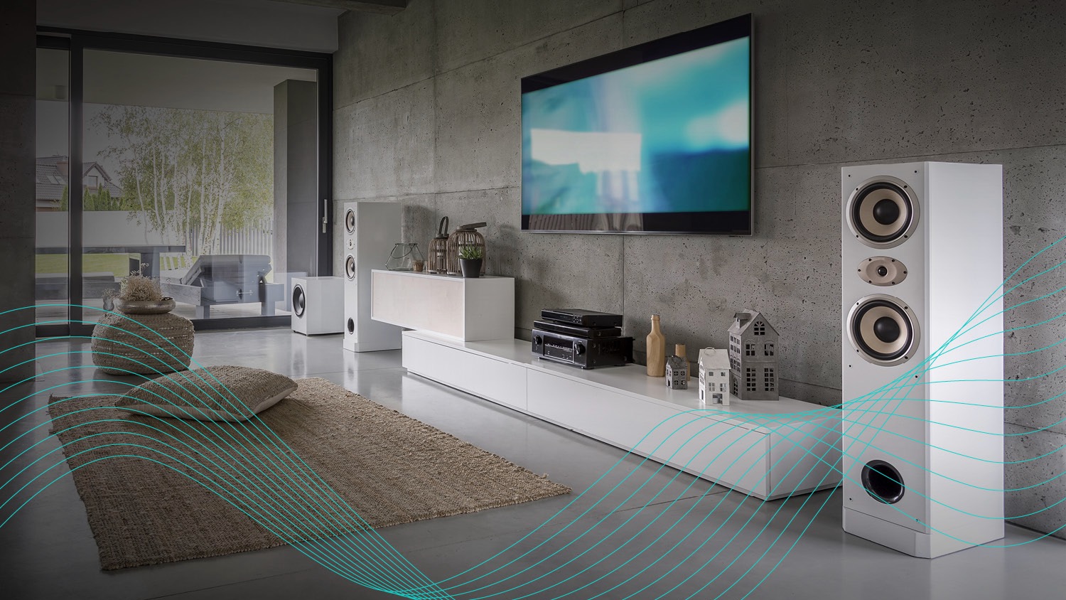 Dirac Live Active Room Treatment uses the whole AV system to eliminate