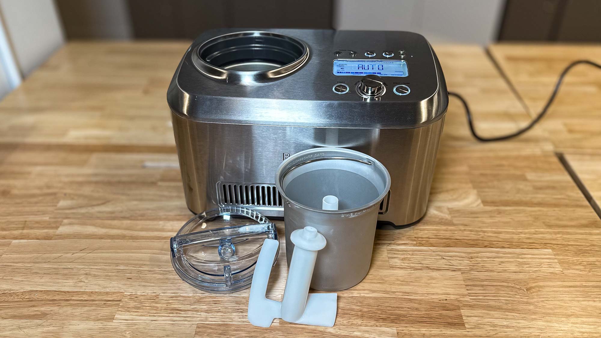 Breville Smart Scoop Ice Cream Maker Review Tom's Guide