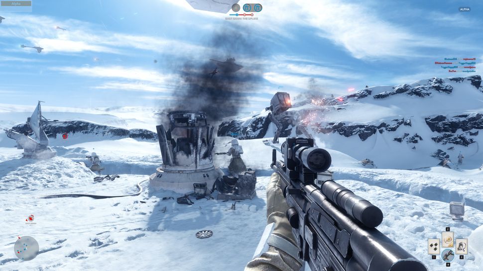 Star Wars Battlefront 4K screens showcase the pale beauty of Hoth PC
