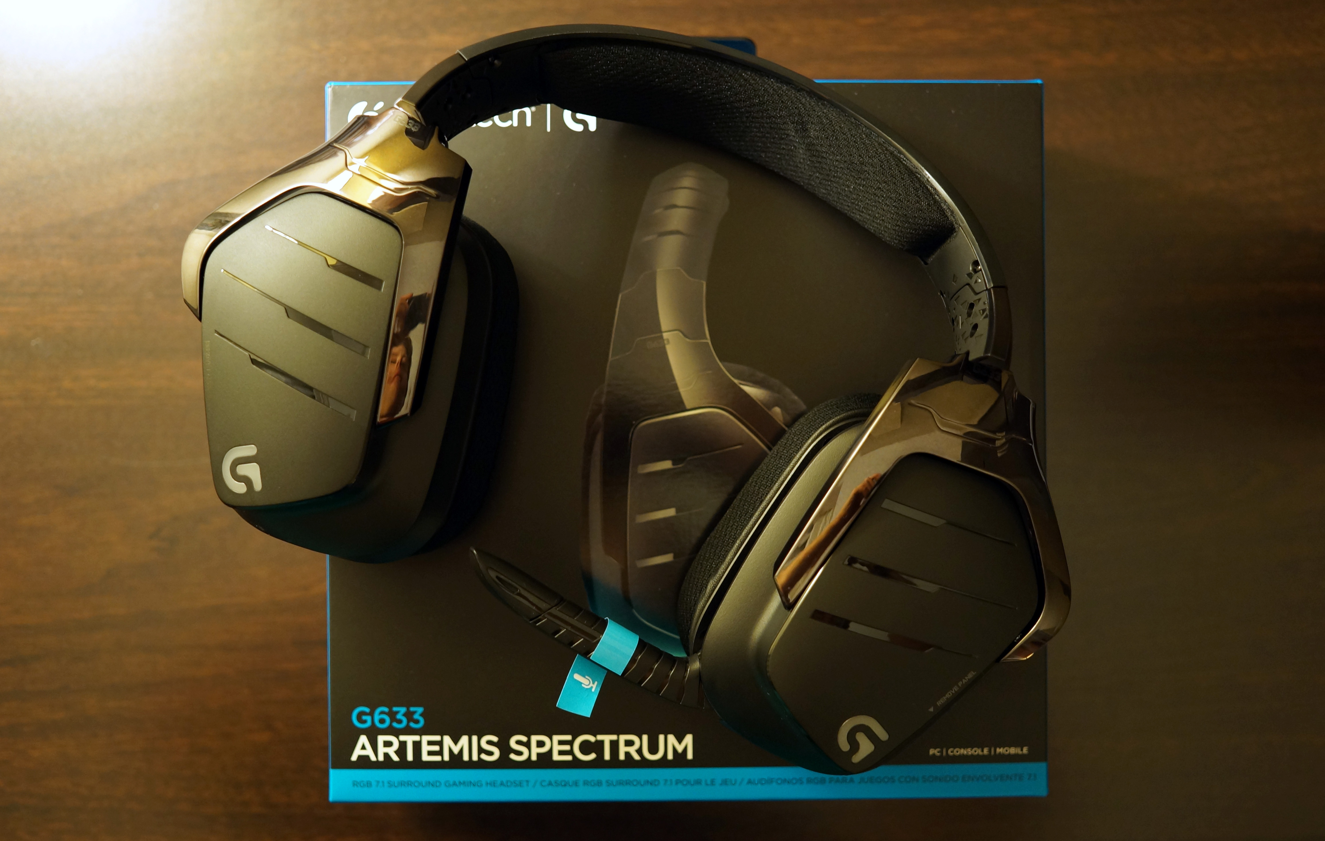 Logitech launches G633 and G933 Artemis Spectrum 7.1 headsets PC Gamer