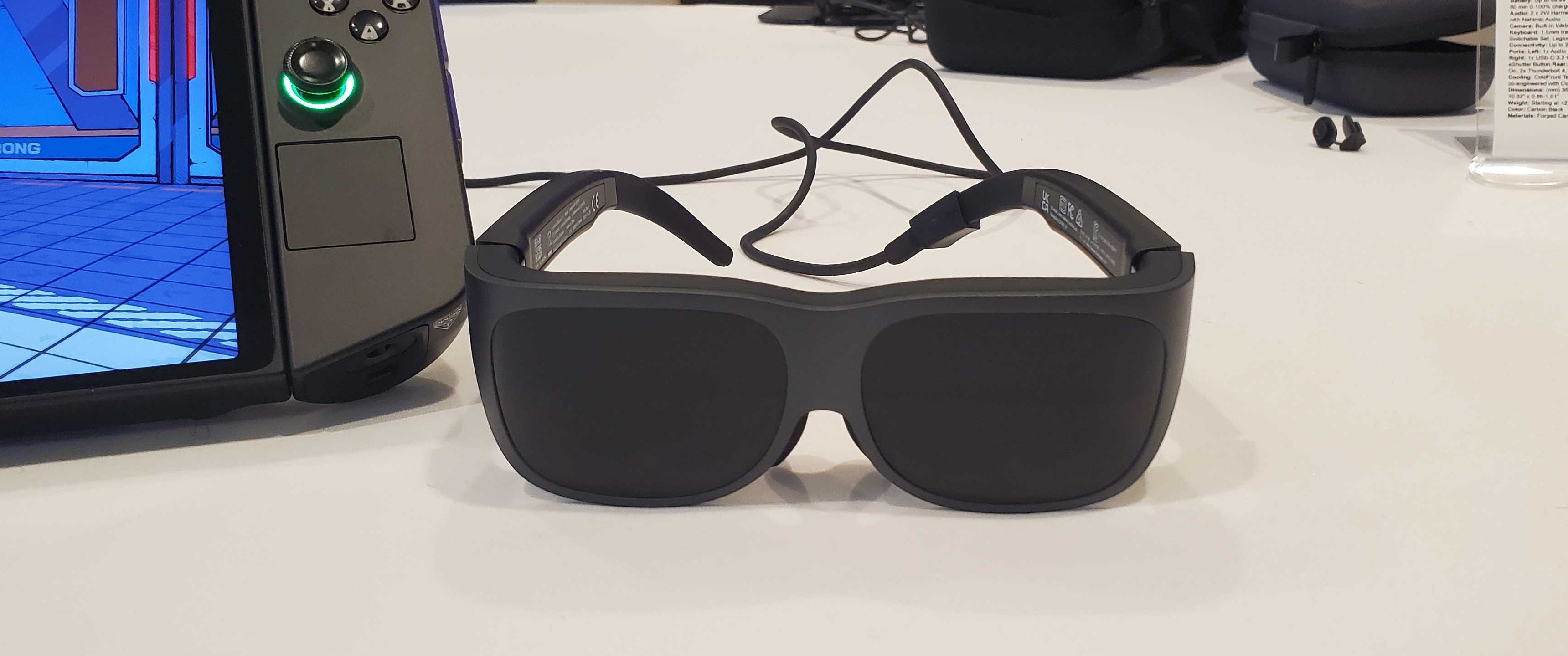 Hands on Lenovo Legion Glasses handson review AR Glasses actually