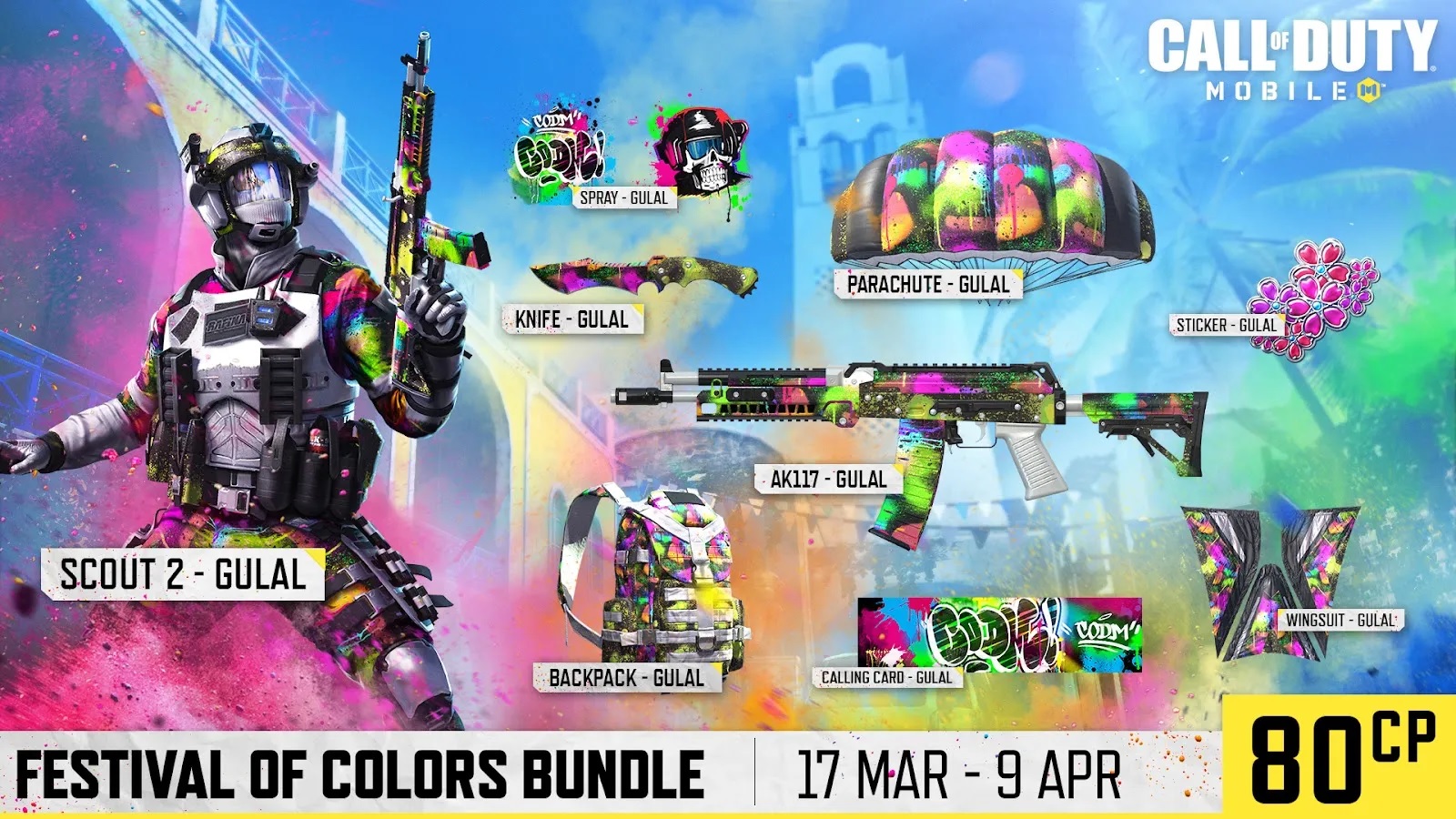 COD Mobile brings Holi themed update for Indian gaming community