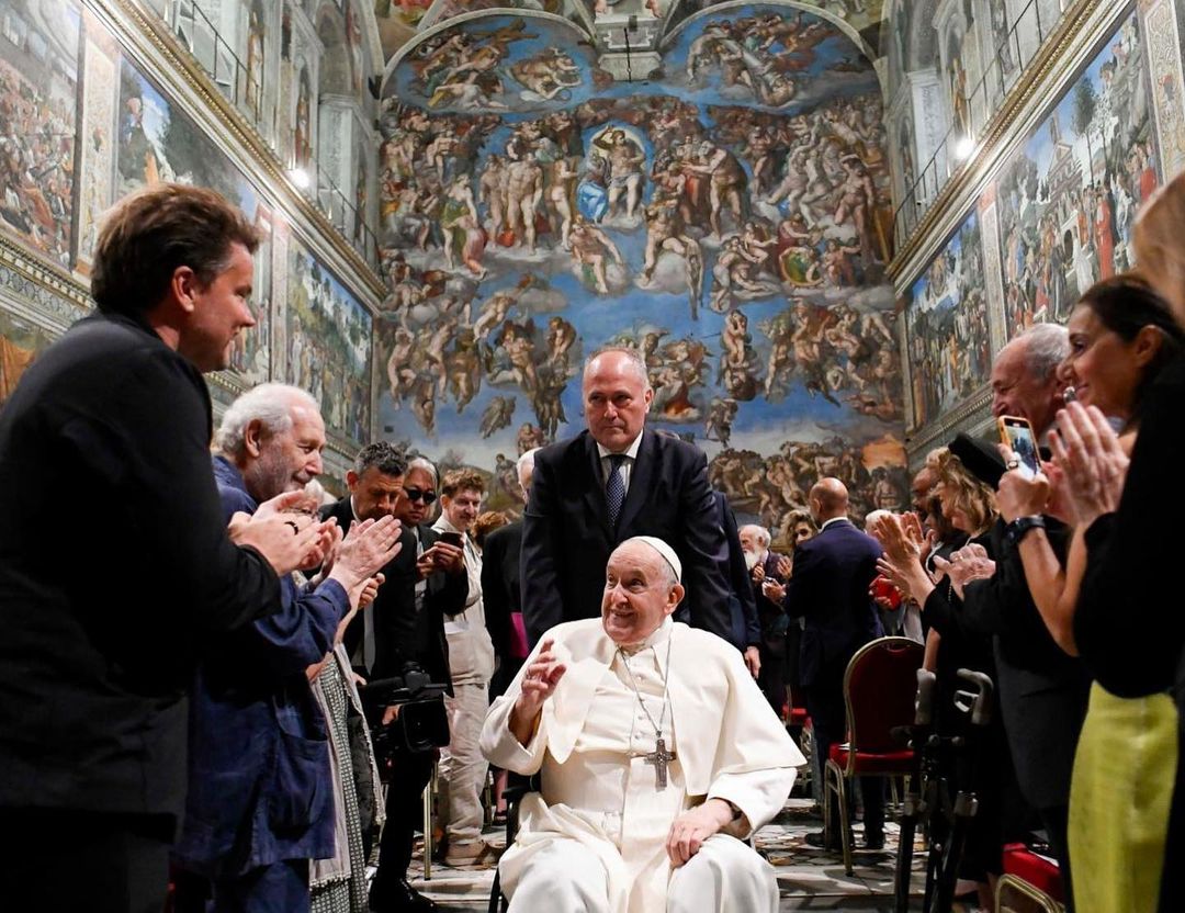 Pope Francis addresses the world’s creatives in new speech Wallpaper*