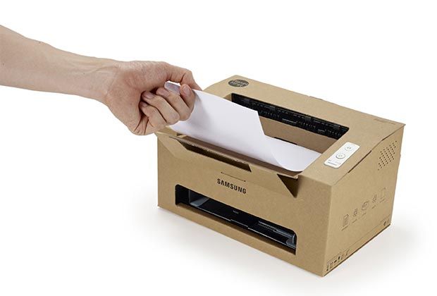 Samsung's Origami is an ecofriendly, DIY laser printer made out of