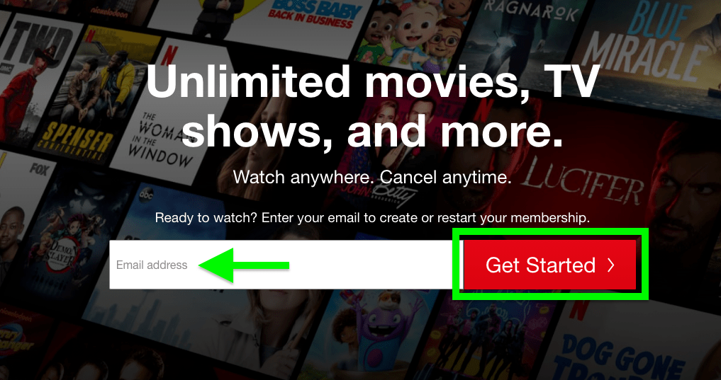Signing up for Netflix How to get an account Tom's Guide