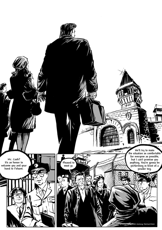 18page preview Johnny Cash I See A Darkness graphic novel MusicRadar