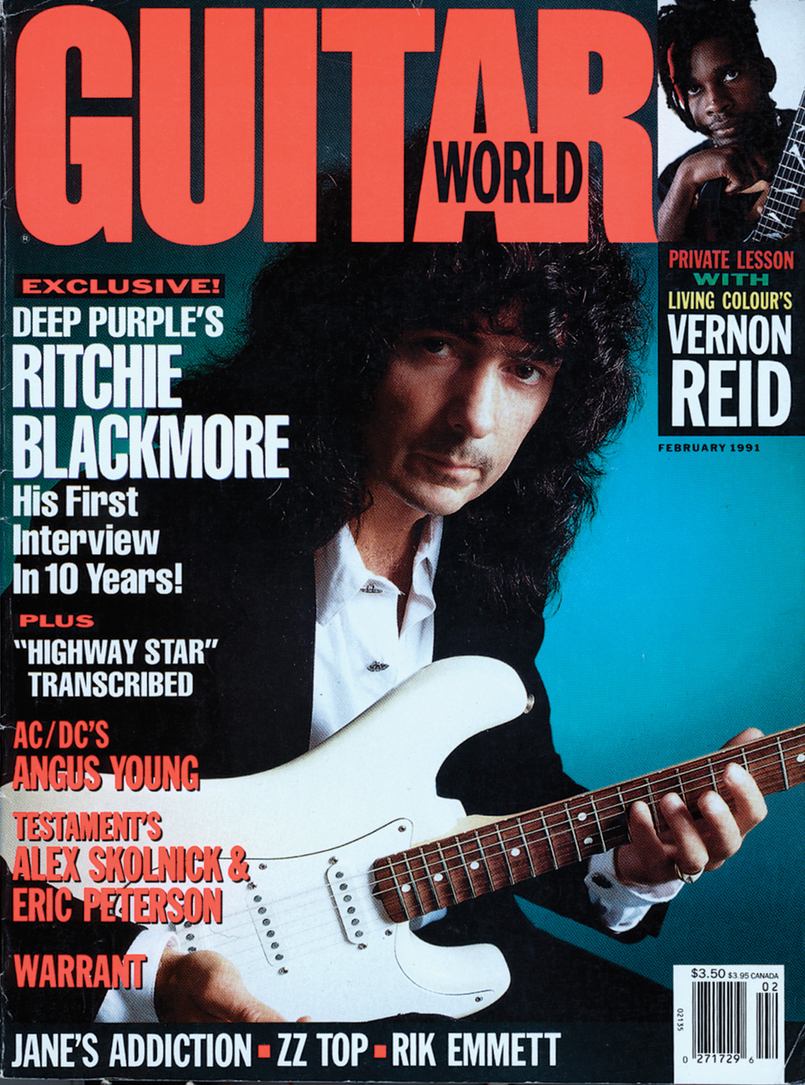 Photo Gallery Guitar World Magazine Covers Through the Years — 1991