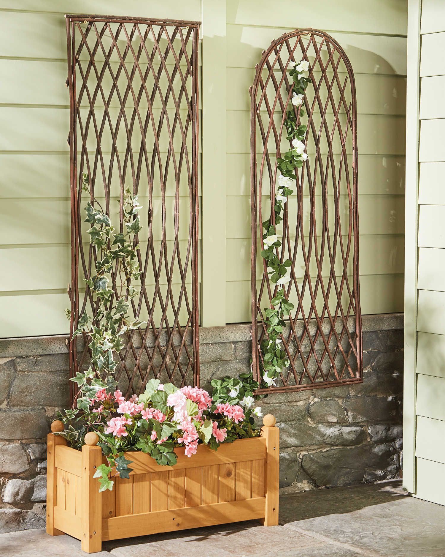 Look to Aldi for garden screen ideas transform your outdoor space