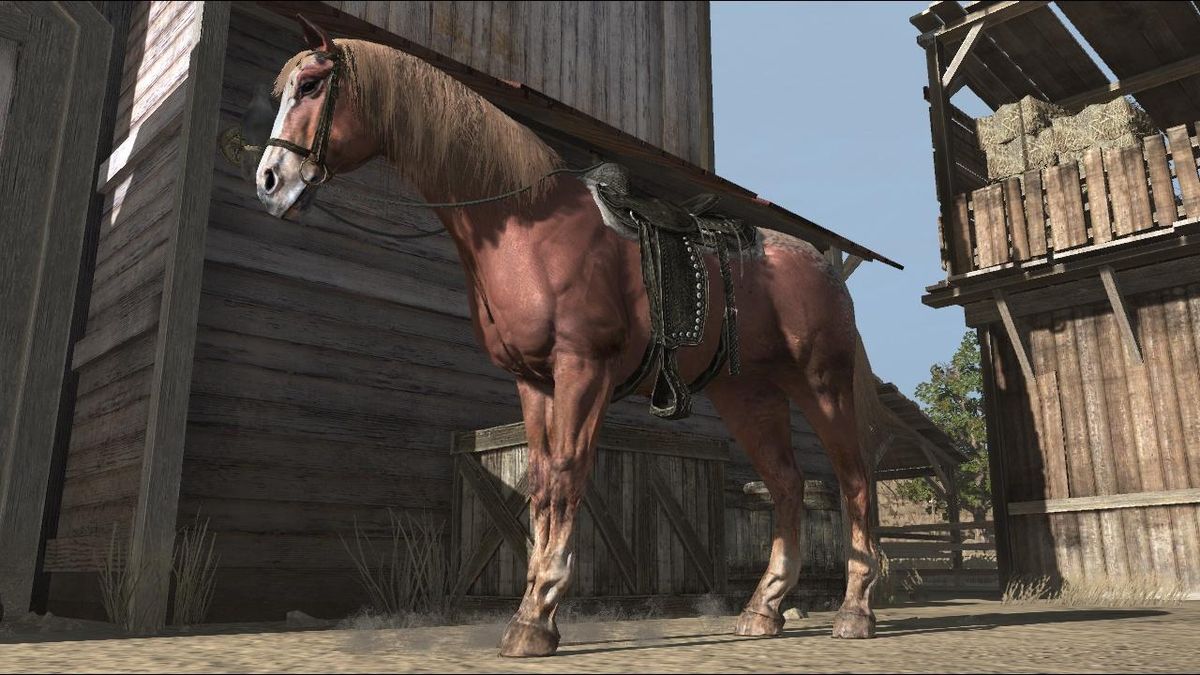 Red Dead Redemption promotes the subjugation of horses GamesRadar+