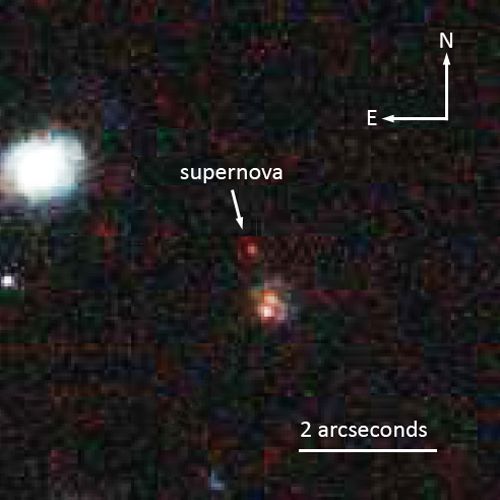 Most Distant 'Standard Candle' Supernova Found Space