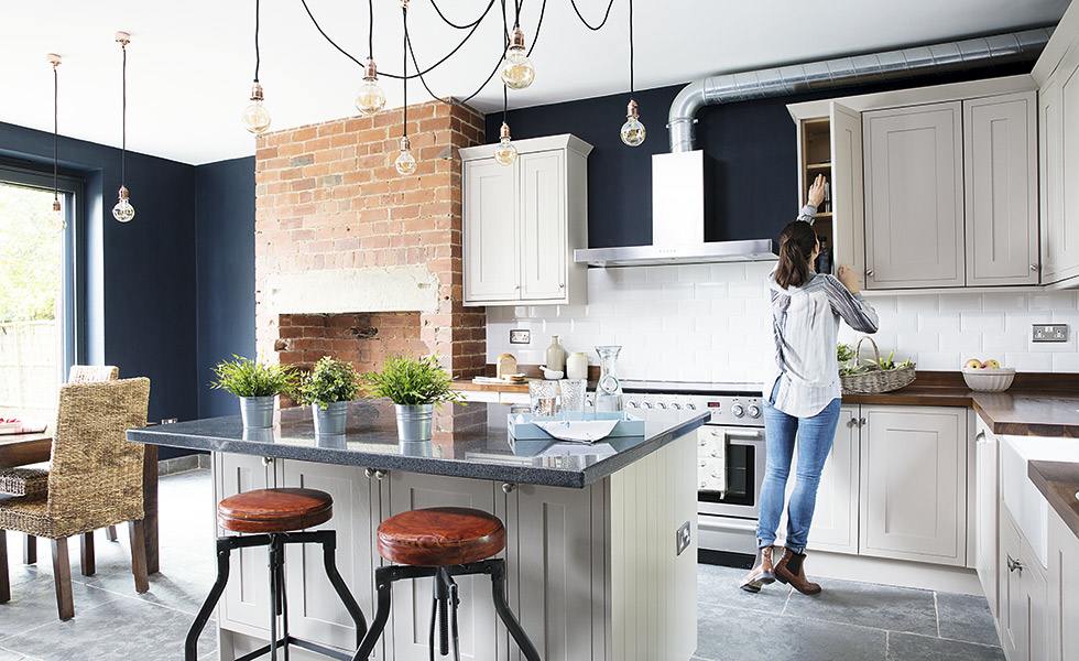 Kitchen case study Creating an industrialstyle kitchendiner Real Homes