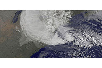 Post-tropical cylcone Sandy made landfall on Oct. 29, 2012 at 8:00 p.m., along the coast of southern New Jersey.