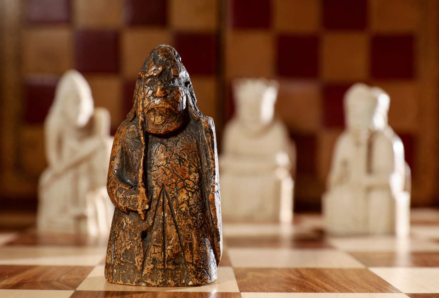 A medieval chess piece that was missing for nearly two centuries was recently found and is going up for auction on July 2nd.