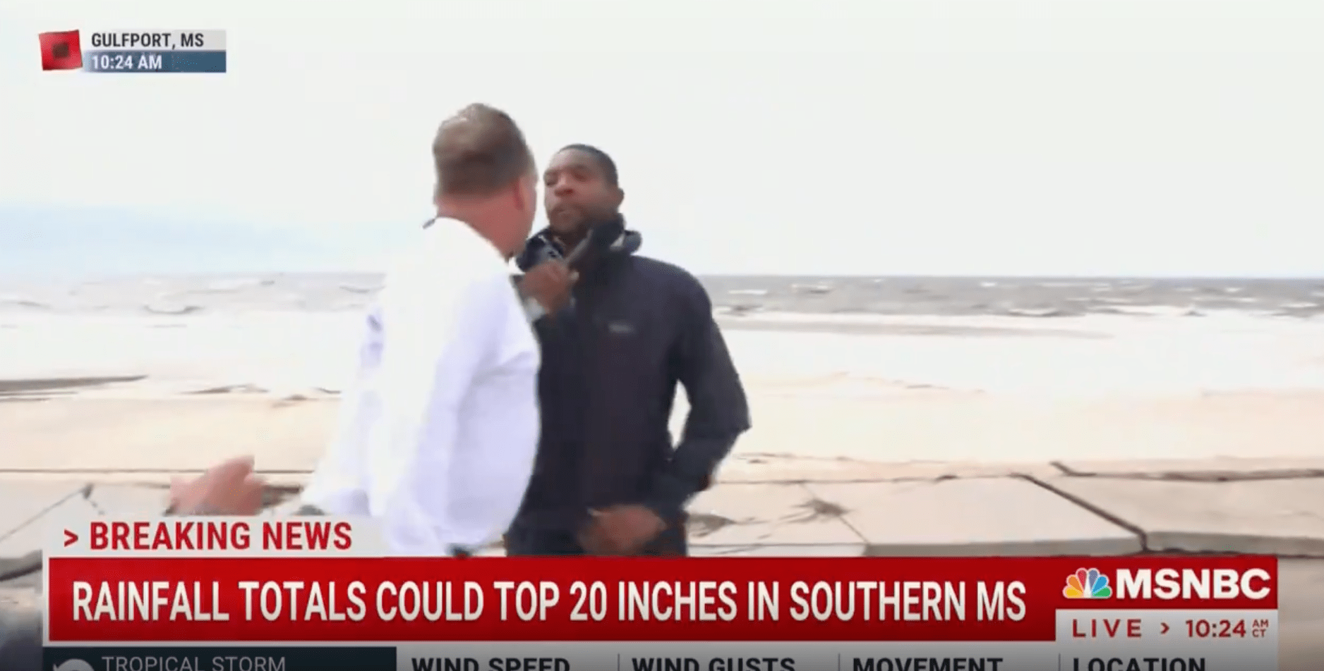 Man who accosted NBC reporter during Hurricane Ida coverage arrested