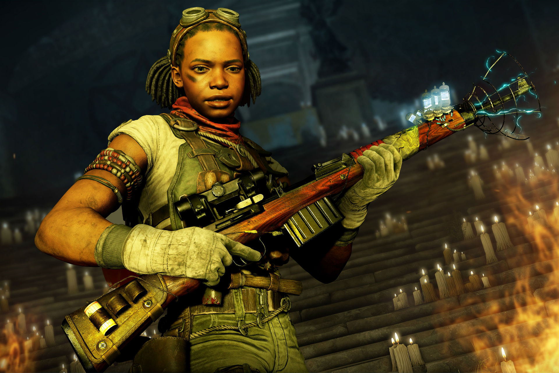 Zombie Army 4 Dead War channels grindhouse horror for cheap shooter