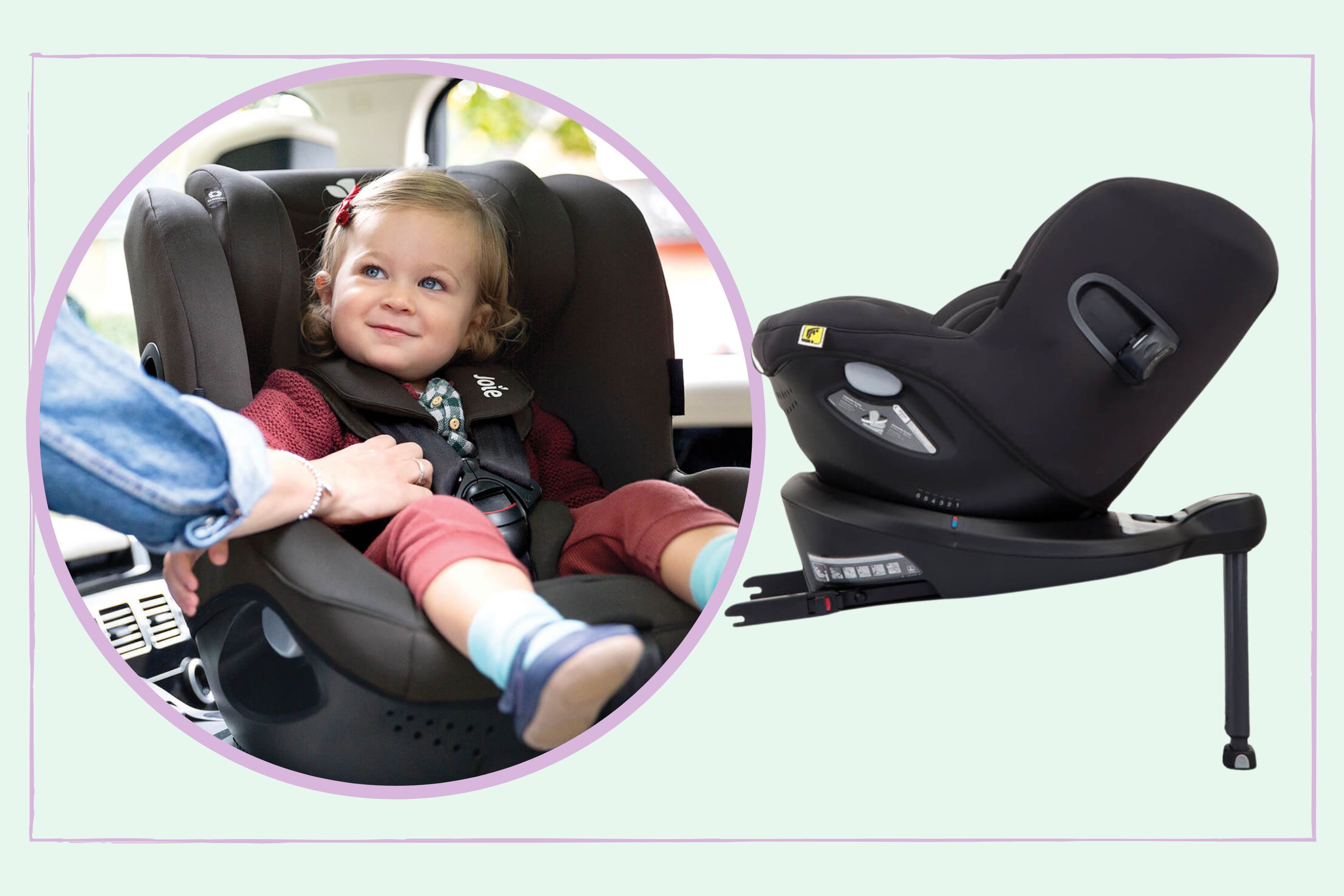 Joie iSpin 360 car seat review GoodtoKnow