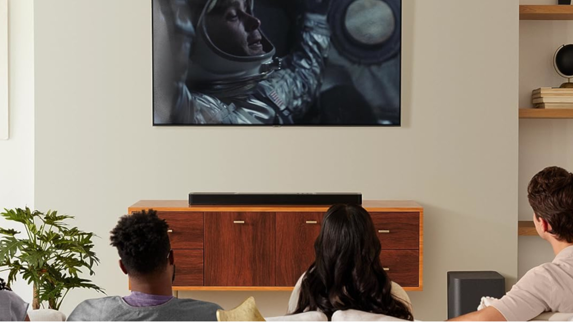 I just tested this soundbar with detachable Dolby Atmos speakers, and