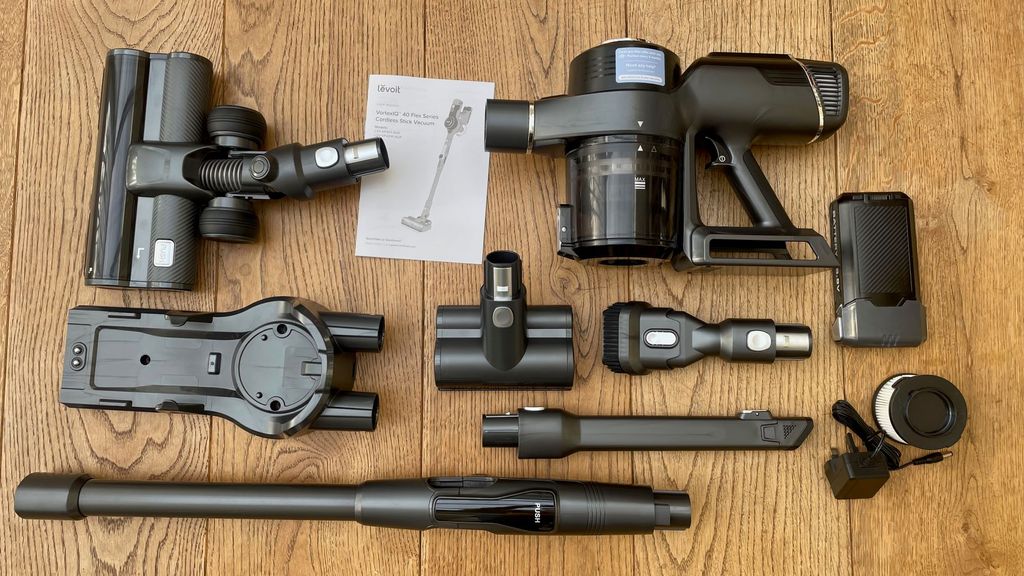 Levoit VortexIQ 40 Cordless Stick Vacuum review | Homes & Gardens