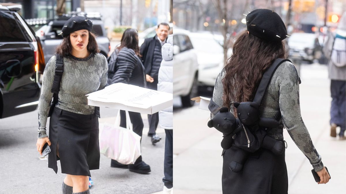 Rosalía Rocks This Playfully Goth Schoolgirl Look Marie Claire