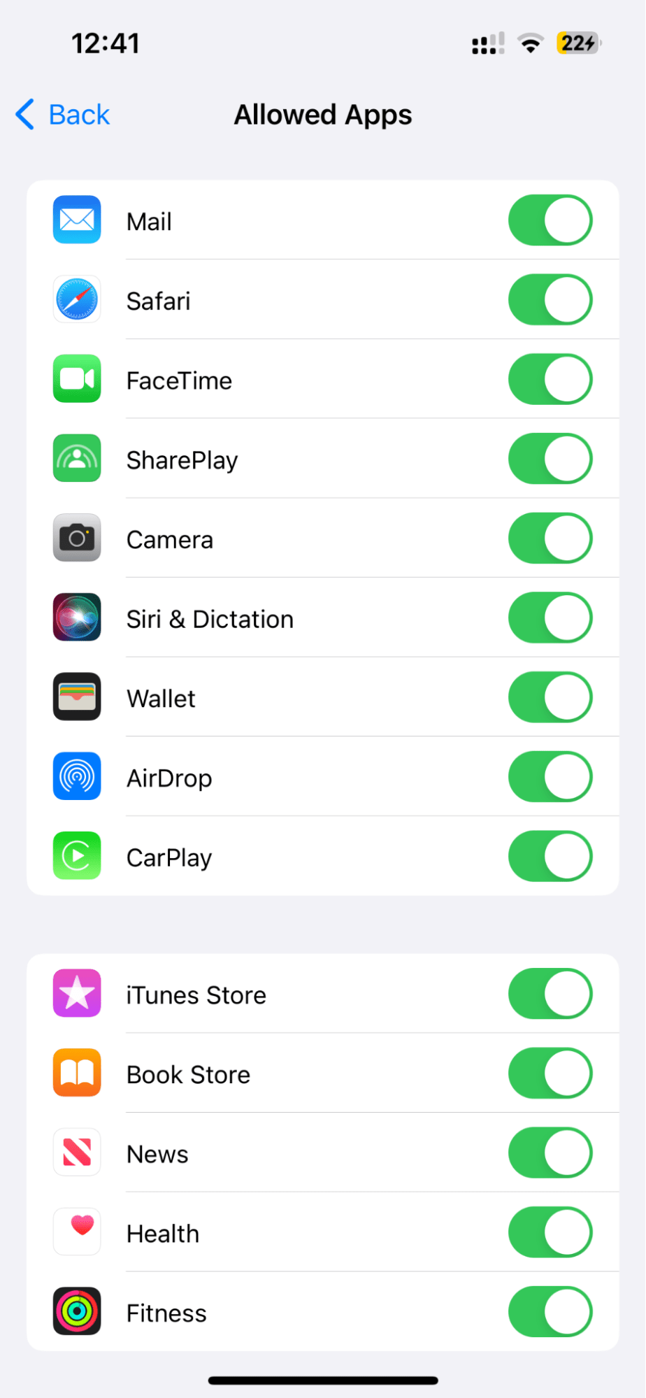 How to delete parental controls