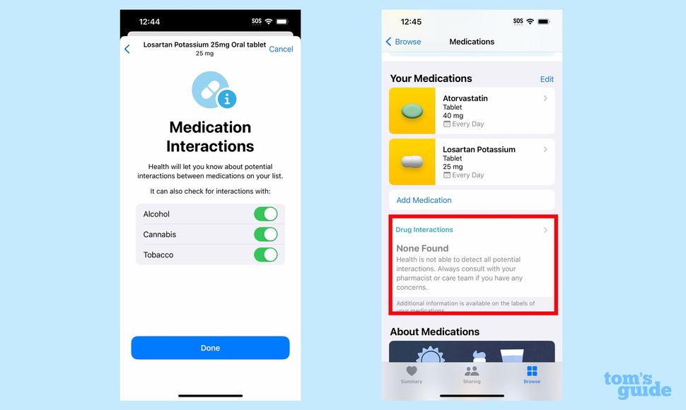 How to set up Medications on your iPhone in iOS 16 Tom's Guide