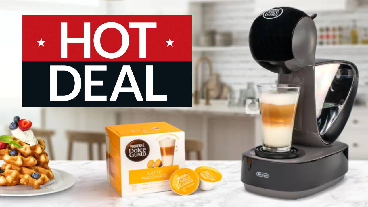 Cheap Nescafé Dolce Gusto coffee machine deal cuts price to £34 at