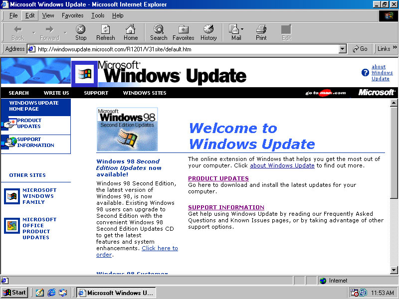 'Windows Update Restored' Site Provides Updates for Classic Windows