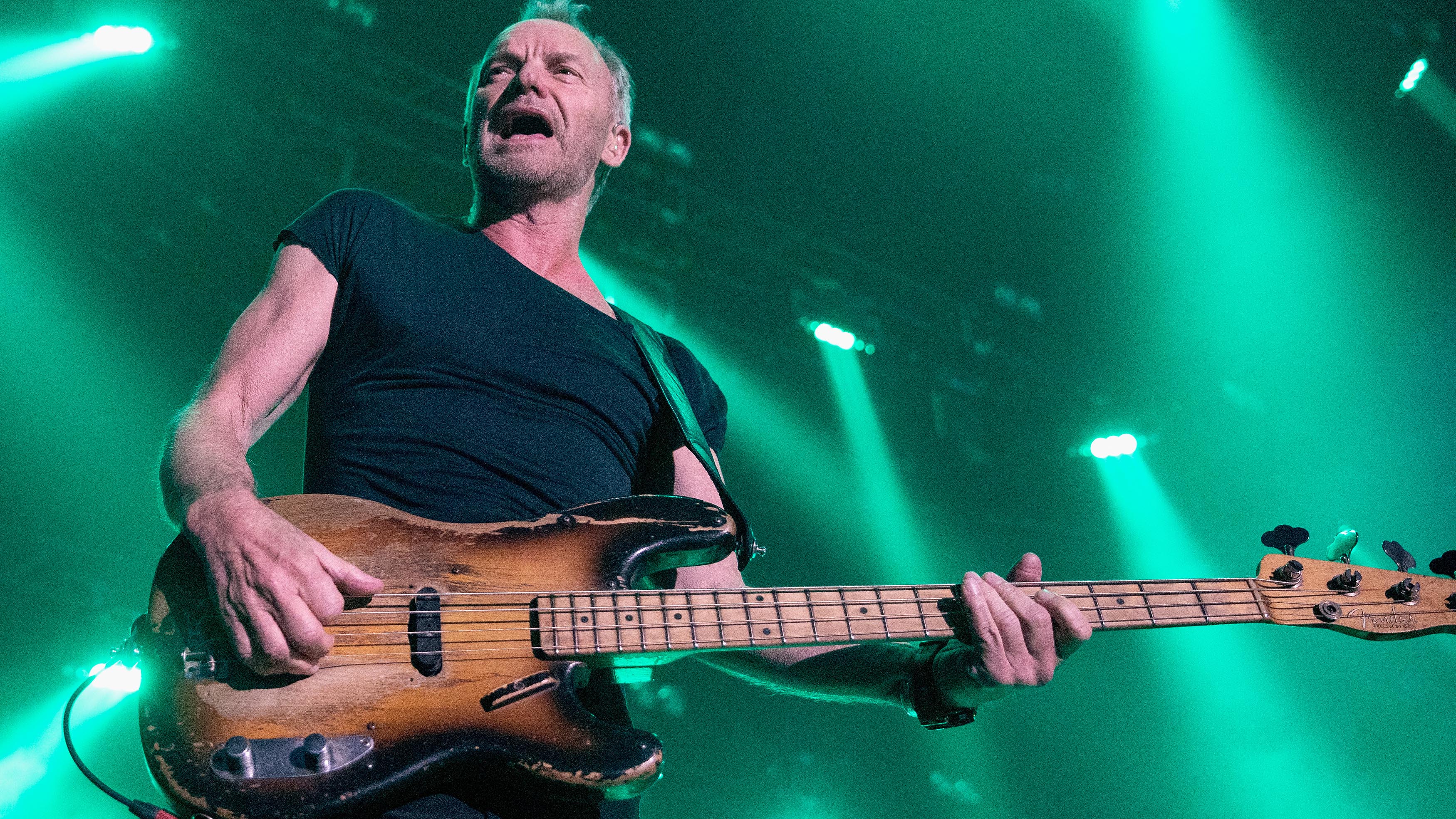 Sting on his 1954 Fender Precision "It's called the brig bass" MusicRadar