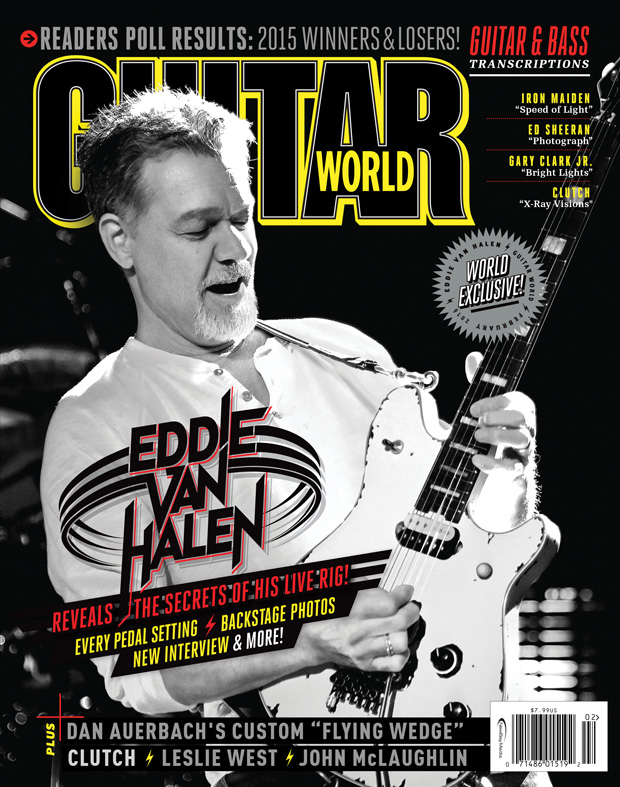 February 2016 Guitar World Gear and Lesson Videos Guitar World