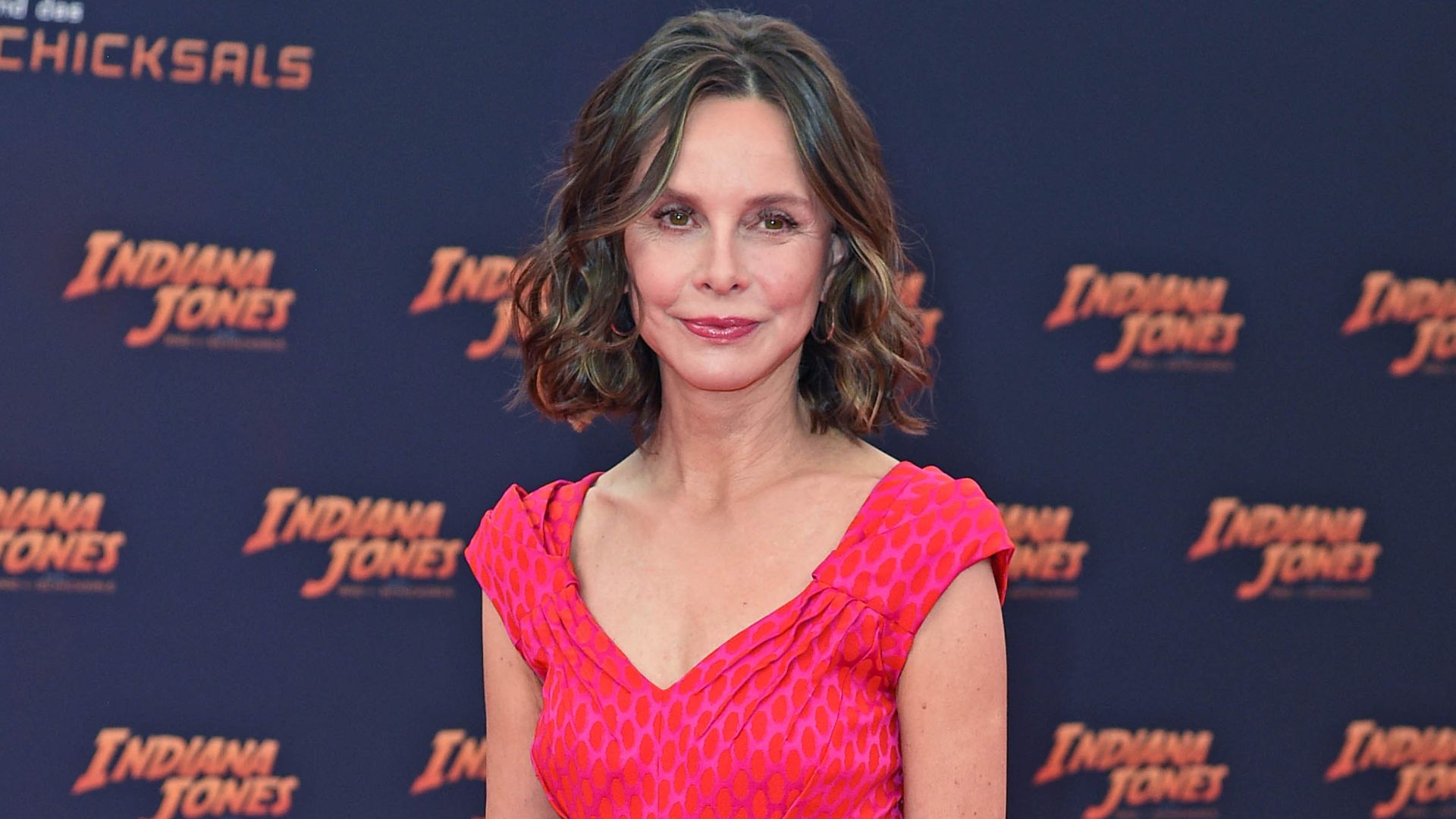 Calista Flockhart's latest satin gown has us green with envy | Woman & Home