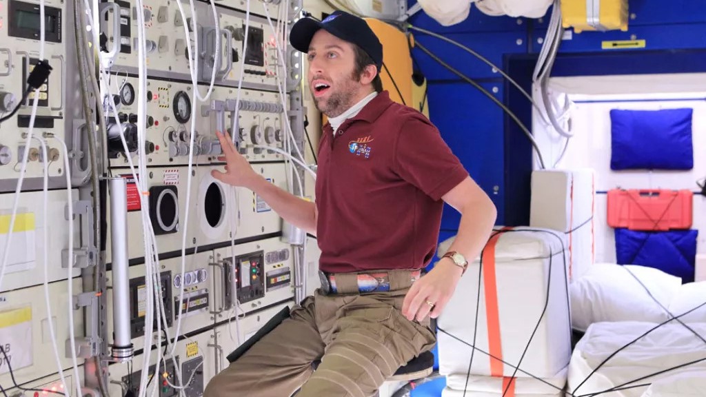 How did CBS' Big Bang Theory send Howard Wolowitz to space? Space