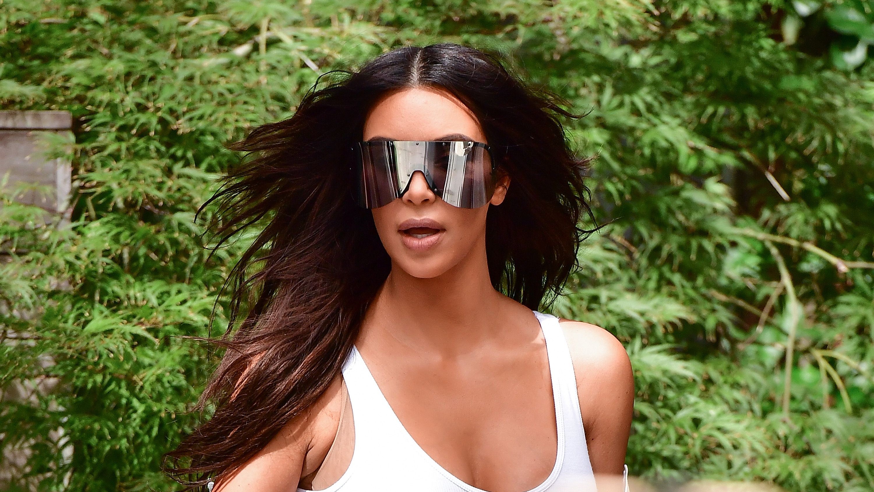 Kim Kardashian Shares Kanye West Sunglasses Email Marie Claire