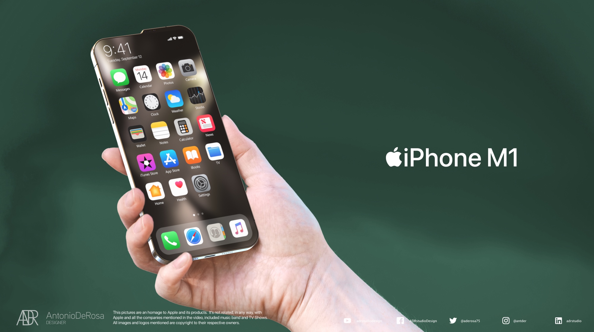 Stunning iPhone 13 design obliterates the notch — here's how Tom's Guide