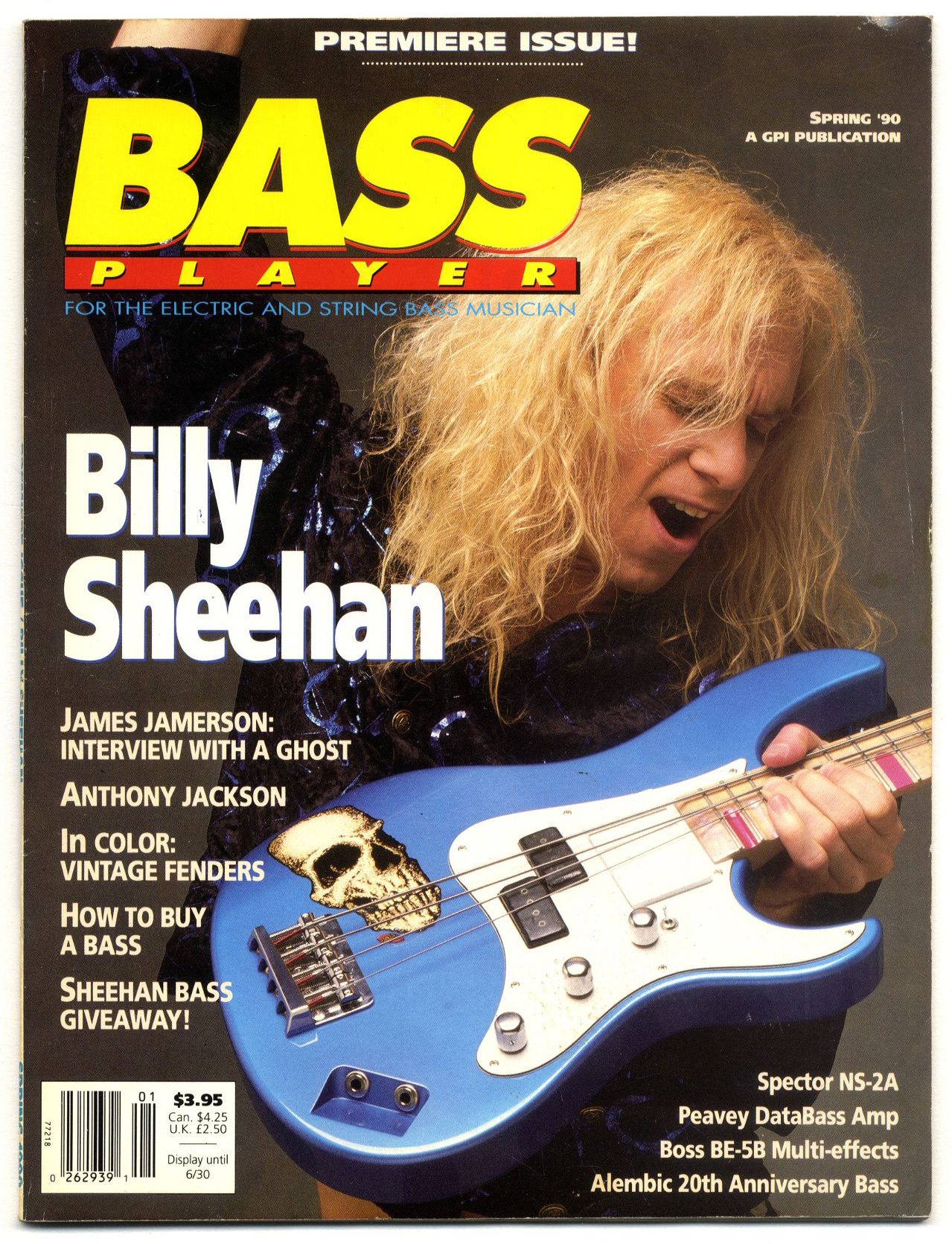 Billy Sheehan began his career with Talas. Over 40 years on, he
