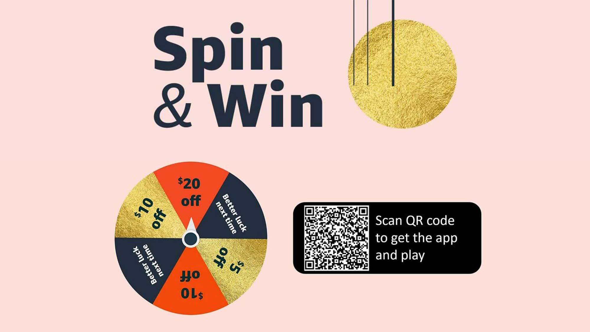 Amazon Spin & Win lets you win 20 for Black Friday and Cyber Monday
