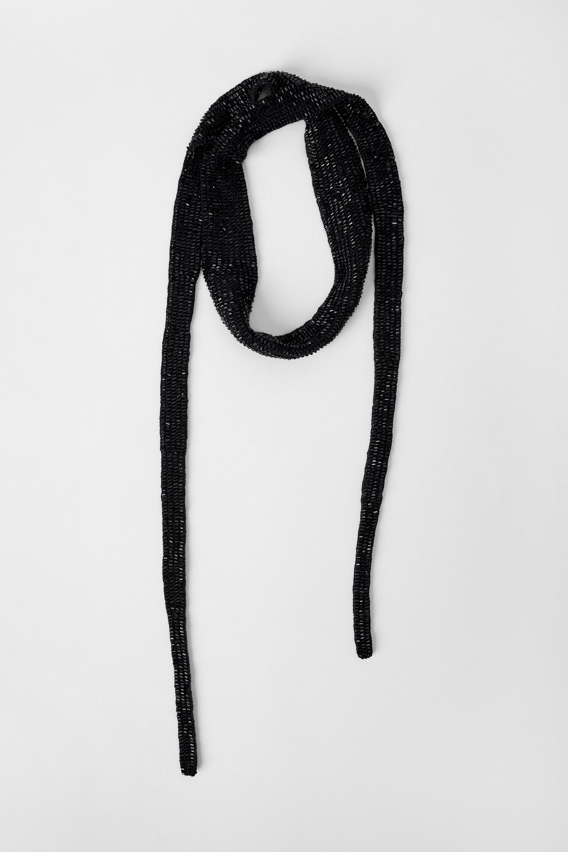 Beaded Neckerchief Kate Moss X Zara