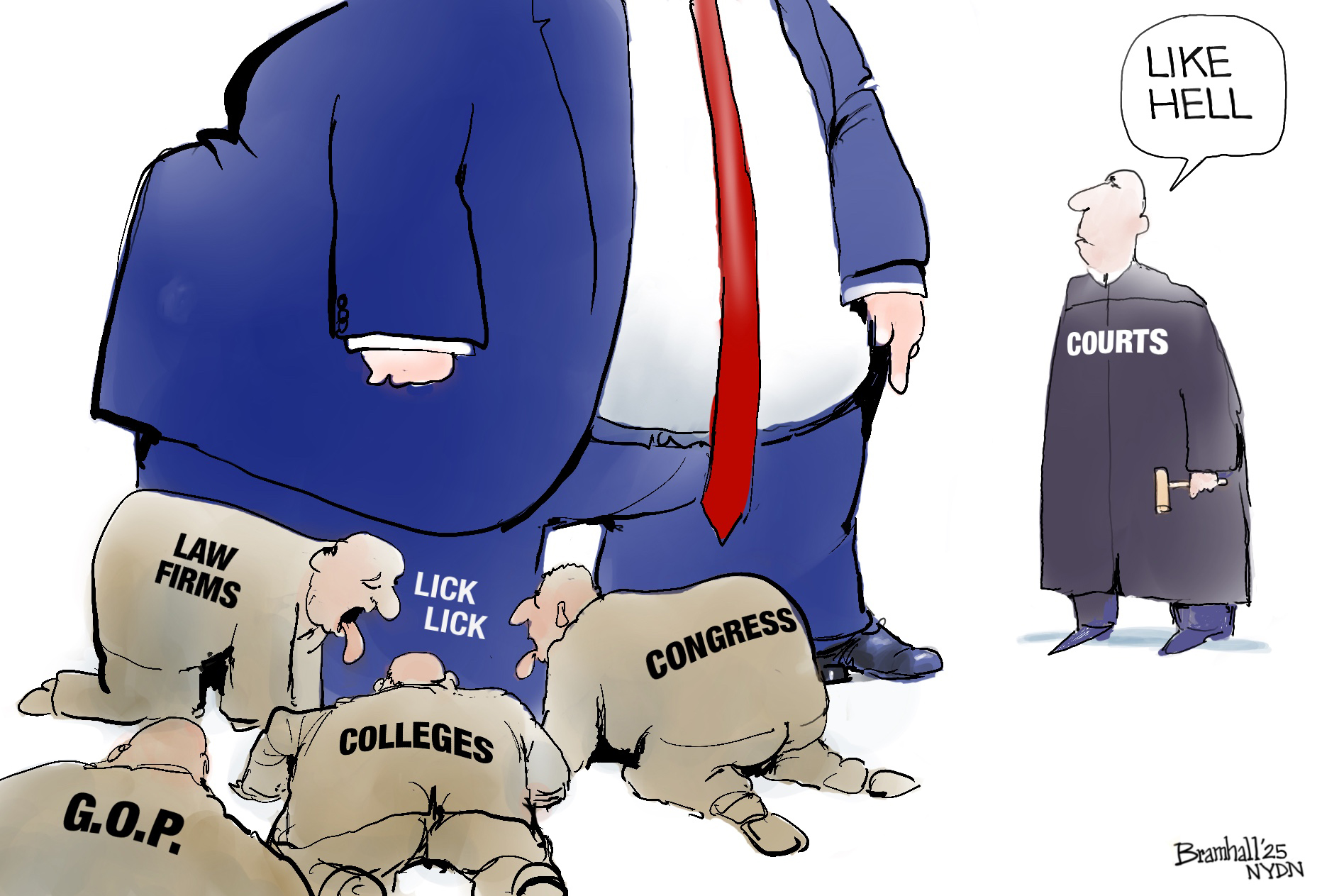 Todays Political Cartoons April 19 2025 The Week