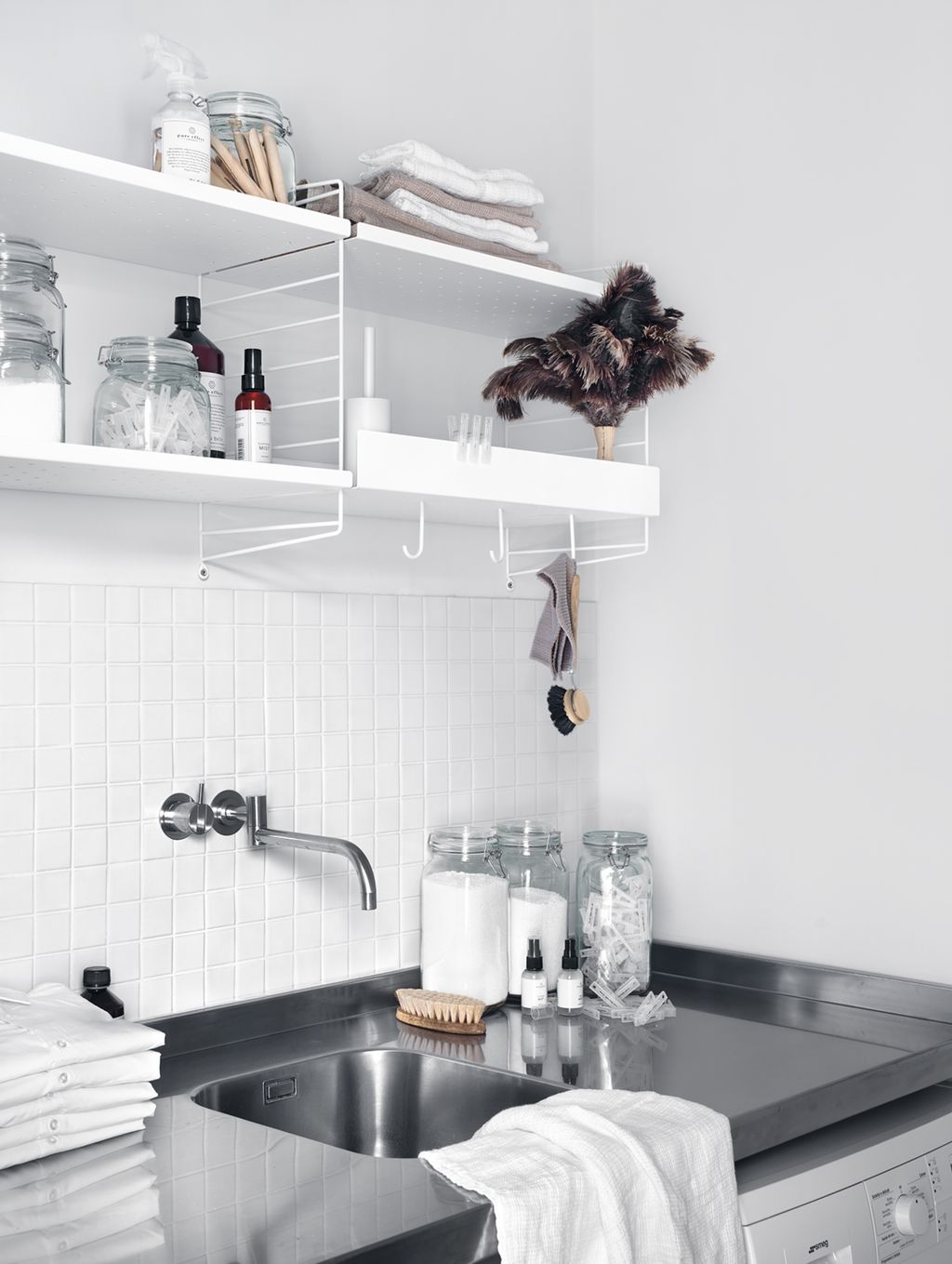 Utility room shelving ideas 11 ways to arrange in style Homes & Gardens