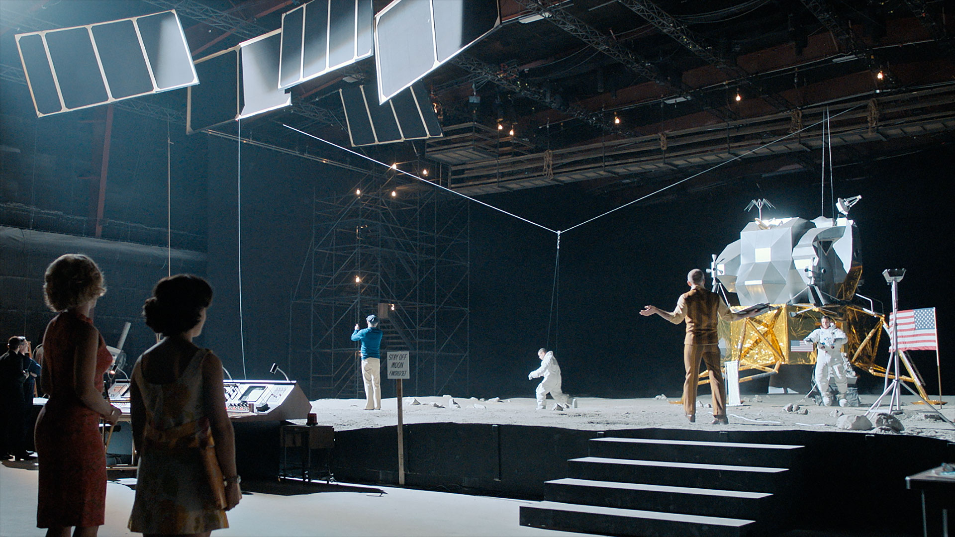 Fly Me To The Moon Director On Faking The Real And Fake Moon Landing