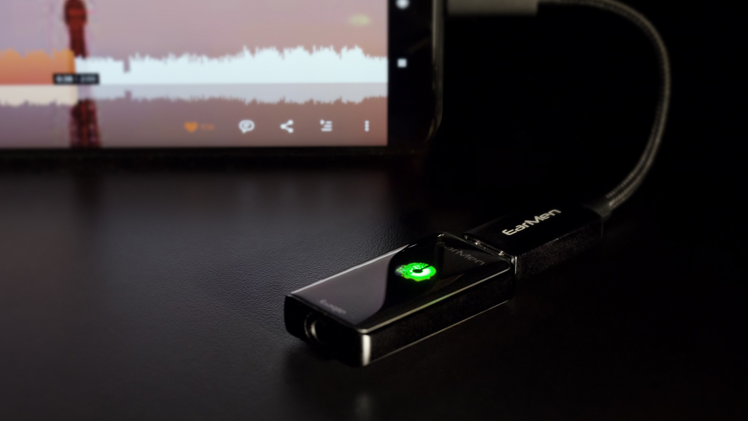 EarMen Sparrow review a portable USBC DAC and headphone amp with big performance T3