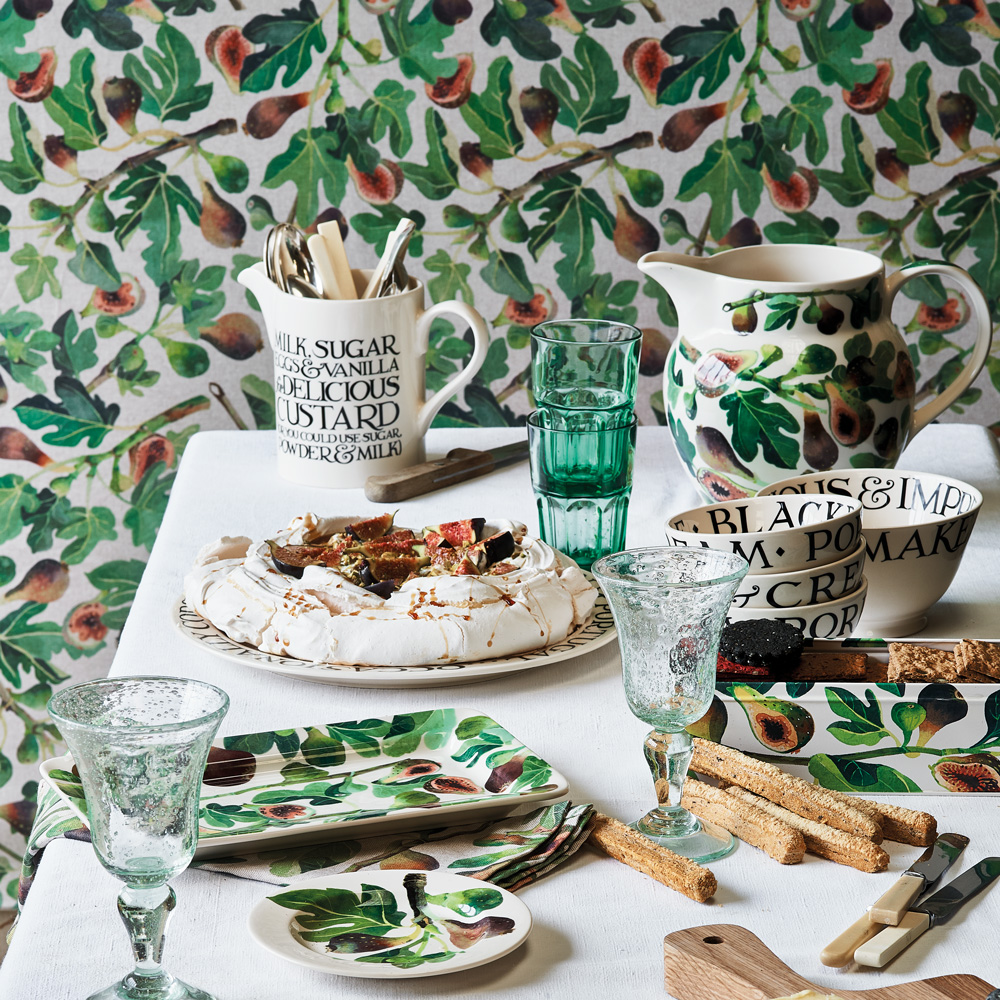 Emma Bridgewater Figs tableware is the latest edition to her Vegetable